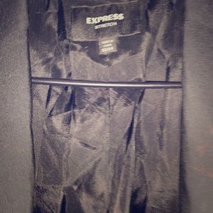 Express long business jacket for dresses